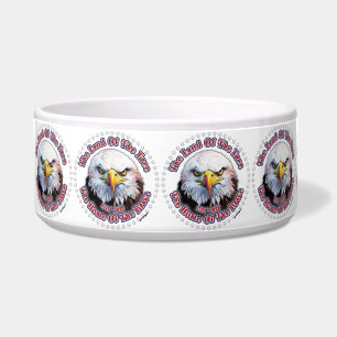 Brauner Adler Mehrfachdesign Napf