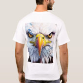 Brauner Adler T-Shirt (Rückseite)