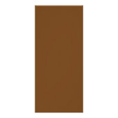 Brauner Ahorn verlasst elegantes Erntedank-Menü Werbekarte (Hinten)