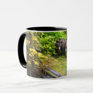 Brauner Bär & Cub   Hyder, Alaska Tasse