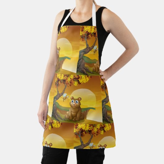 Brauner Bär Sunset Schürze (InSitu)