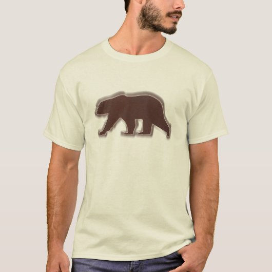 Brauner Bär - T - Shirt anpassen (Vorderseite)