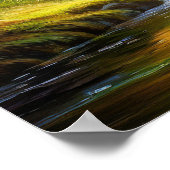 Brauner Bär und Baby 4 Poster (Ecke)