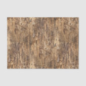 Brauner Baum Bark Natur Textur Muster aussehen Seidenpapier (Vorderseite)