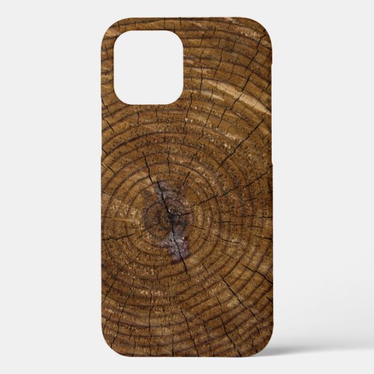 Brauner Baumstamm Case-Mate iPhone Hülle (Rückseite)