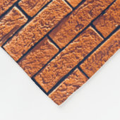 Brauner Baumstamm Fleecedecke (Ecke)