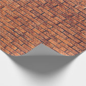 Brauner Baumstamm Geschenkpapier (Ecke)