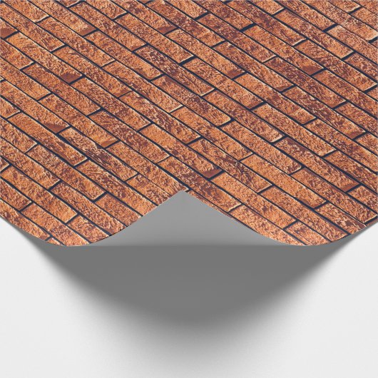 Brauner Baumstamm Geschenkpapier (Ecke)