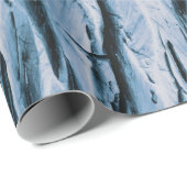 Brauner Baumstamm in nah-up-Fotografie Geschenkpapier (Rolleneckpunkt)