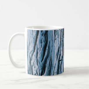 Brauner Baumstamm in nah-up-Fotografie Kaffeetasse