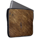 Brauner Baumstamm Laptopschutzhülle (Vorne Rechts)