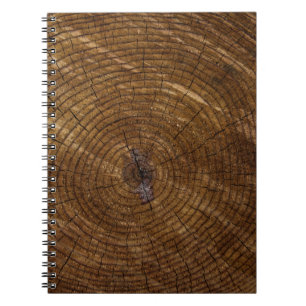 Brauner Baumstamm Notizblock