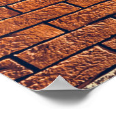 Brauner Baumstamm Poster (Ecke)