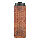 Brauner Baumstamm Thermosbecher (Vorderseite)