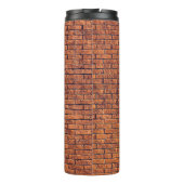 Brauner Baumstamm Thermosbecher (Rückseite)