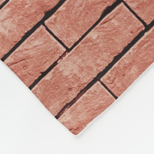 Brauner Betonziegel Fleecedecke (Ecke)