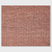 Brauner Betonziegel Geschenkpapier (Flach)