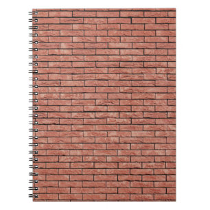 Brauner Betonziegel Notizblock