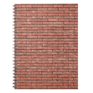 Brauner Betonziegel Notizblock