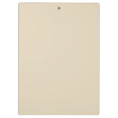 Brauner Biber Schwimmen Klemmbrett (Rückseite)