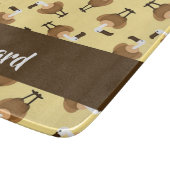 Brauner Bird Schneidebrett (Ecke)