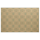 Brauner Blauer Wave Diamond Print Fabric Muster Stoff (Yard (91,4 cm))