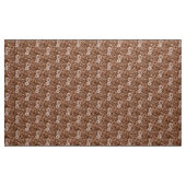 Brauner Blumenstoff Stoff (Yard (91,4 cm))
