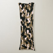 Brauner Camouflage Kissen (Vorderseite Vertikal)