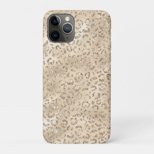 Brauner Cheetah Leopard Hautbild Tier Case-Mate iPhone Hülle (Rückseite)