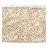 Brauner Cheetah Leopard Hautbild Tier Kalender (Titelbild)