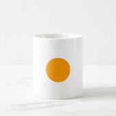 Brauner Circle Sq Circle Trans-3 The MUSEUM Zazzle Kaffeetasse (Mittel)