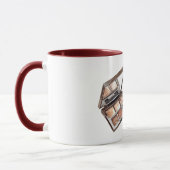 Brauner Creme Make-up Lidschatten Tasse (Links)