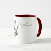 Brauner Creme Make-up Lidschatten Tasse (VorderseiteRechts)
