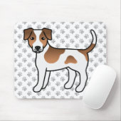 Brauner dänisch-schwedischer Bauernhof Niedlich Ca Mousepad (Mit Mouse)