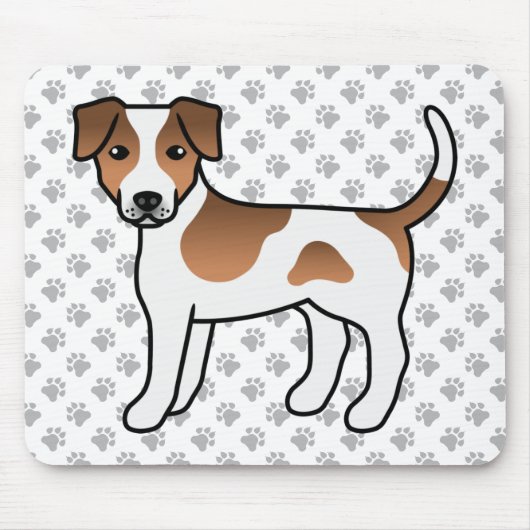Brauner dänisch-schwedischer Bauernhof Niedlich Ca Mousepad (Vorne)