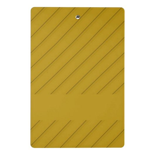 Brauner diagonaler Kunststoff-texturierter individ Mini Klemmbrett (Rückseite)