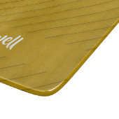 Brauner diagonaler Kunststoff-texturierter individ Schneidebrett (Ecke)