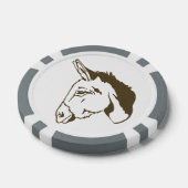 Brauner Donkey Poker Chip Set! (Einzeln)