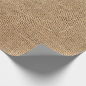 Brauner Einbruch strukturiert Geschenkpapier (Ecke)