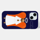 Brauner Engel, Guardian Angel Case-Mate iPhone Hülle (Rückseite (Horizontal))