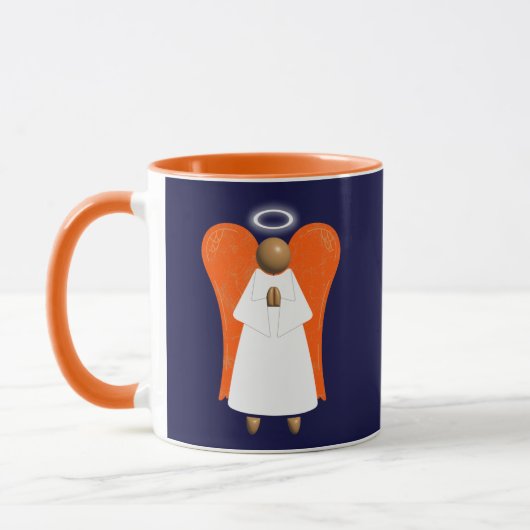 Brauner Engel, Guardian Angel-Tasse Tasse (Links)