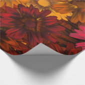 Brauner Fall Geschenkpapier (Ecke)