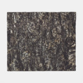 Brauner Felsen Fleecedecke (Vorderseite (Horizontal))