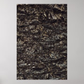 Brauner Felsen Poster (Vorne)