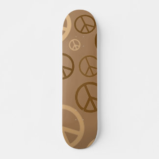 Brauner Frieden Skateboard