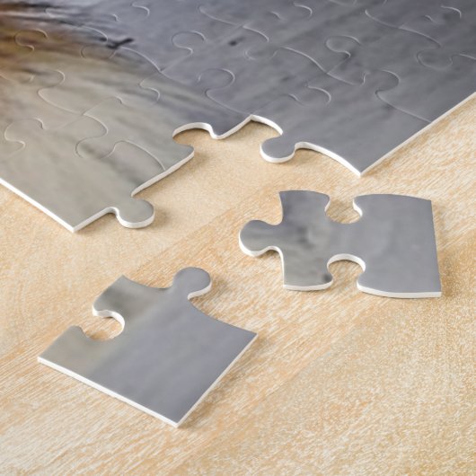 Brauner Fuchs auf Schnee Puzzle (Seite)