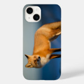 Brauner Fuchs iPhone 14 Hülle (Rückseite)
