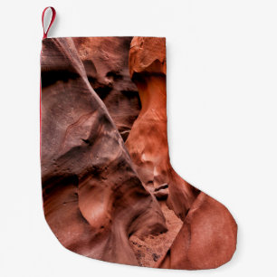 Brauner Gestein Kleiner Weihnachtsstrumpf