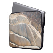 Brauner Gestein Laptopschutzhülle (Vorderseite Links)