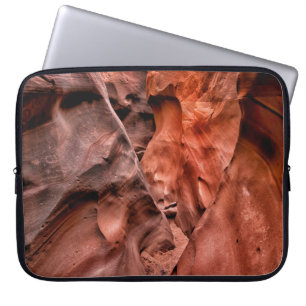 Brauner Gestein Laptopschutzhülle